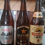 Takoyaki Izakaya Nanba Ichiban - 生ビールはサントリー　それ以外は瓶でどうぞ