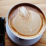 FLATWHITE COFFEE FACTORY - ボウルラテ（豆乳+ＥＸ１ショット）