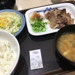 松屋 - 2019/02/28 牛焼肉定食