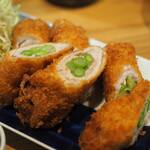 卓 - アスパラ豚肉巻きその３