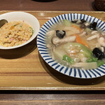 中華料理 ハマムラ - からしそばＡセット