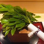 銀座 しのはら - 氷室の神事 榊