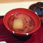 銀座 しのはら - 冬瓜の赤出汁