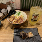 黒鶏ファニー - ファニーの親子丼 ・ 串大