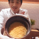 銀座 しのはら - 新生姜ご飯