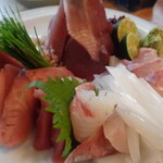 刺身の盛り合わせ