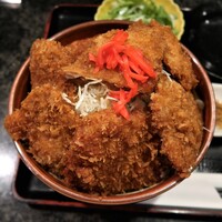 ごちそう家 ぽん太 八丁堀店 - ソースカツ丼（大）　