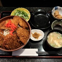 ごちそう家 ぽん太 八丁堀店 - ソースカツ丼（大）　1,200円