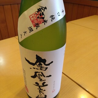 Japanese sake - We always have about 40 to 50 types available.