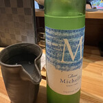 Kitashinchikokono - ビートルズが流れる酒蔵から生まれたお酒「Beau Michelle（ボー・ミッシェル）」
 ガス感と甘酸っぱさ。アルコール度低いので飲み過ぎ注意。もはや白ワインです。