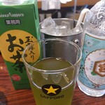 丸千葉 - お茶割りでゆるゆる酔うぜ。
