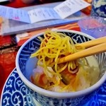 彩つむぎ - 凌ぎ　鰻の蒸し寿司