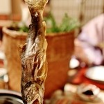 彩つむぎ - 岩魚の塩焼き（頭から丸ごと戴けます）