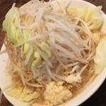 伝家 - ガッツリラーメン＋野菜ニンニク