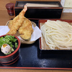 Ishiharu Udon - 天ざるうどん 1,050円