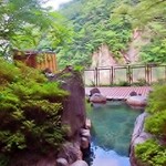 彩つむぎ - 露天風呂