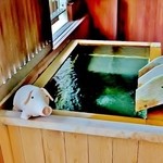 彩つむぎ - 部屋の露天風呂