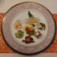 銀座アスター 新宿賓館  - 料理長のおまかせ前菜の盛り合わせ