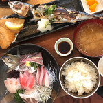 平塚漁港の食堂 - 