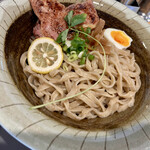 麺屋 もりき 生駒 - 鴨つけ麺（白湯） 大盛（400g）