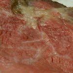 ビーフシチューとハンバーグステーキのお店 BUN吉 - New：大きい肉片のアップ