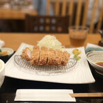 はせ川 - 上ロースかつ定食