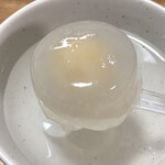 金蝶園総本家 - 水まんじゅう　季節の餡　あんず餡