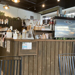 ナンナナップ コーヒー - レジカウンター