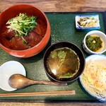 Japanese dining - かつおの漬丼定食