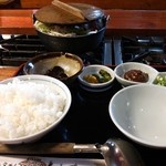 観光センター くるす - しし鍋定食￥1,900