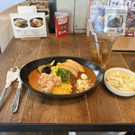 カリガリ 秋葉原 - 秋葉盛りコールスローセット(1300)