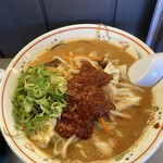 麺処 あきら - 「ピリ辛ちゃんぽん」に味変！