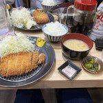 とんかつ檍のカレー屋 いっぺこっぺ 秋葉原店 - ロースかつ定食(1200)ランチ限定