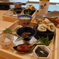 肉割烹 赤坂ゆうが - 戸隠 純米吟醸