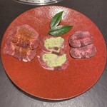 KIRAMEKI - 牛タン3種食べ比べ