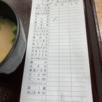 Oshokujidokoro Kamiya - カツ丼、カツカレー、オムライス人気なんでメニュー品目少ないかな…