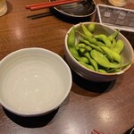 nikutosakananokyoumachikoshitsukonjakumonogatari - 最初は枝豆から！