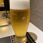 神戸牛 個室 ステーキ 吉祥 - 生ビール