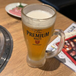 Kanda Yakiniku Ore No Niku - 生ビールで乾杯！