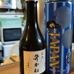 升かね - 店名の日本酒