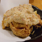 居酒屋 ようすけ - チキン南蛮（オリジナルの自家製タルタルソースが鬼うまい^^）