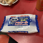 豚足のかどや - 持参するのをオススメします(･`◡︎´･)ゝ