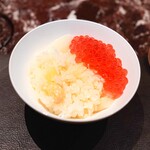 es - ホワイトアスパラガスといくらのご飯
