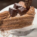 キャトル - 料理写真:生チョコレートケーキ。