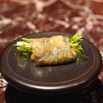es - 和歌山鮎と水菜の生春巻き