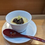 岩のりくらげの冷製茶碗蒸し 440円(2023年6月)