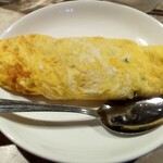 のんき - ネギ入オムレツ、ケチャップ抜き