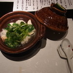 ぎんざ 一二岐 - 松茸と鱧の小鍋