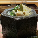 らん亭～ 美日庵 - 鮑の小鍋立