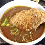 Kara yama - 「出汁カレーからあげ定食」のメイン（出汁カレーに付けて）